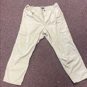 5-11 Tactical Men's Beige Cargo Pants